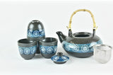 Blue Ribbon Charcoal Tea Set
